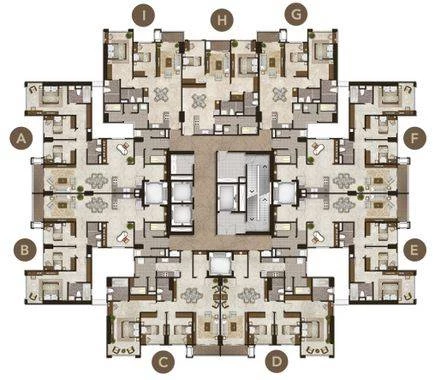 Luxurious Platinum (Southern A,B) - Floor Plan